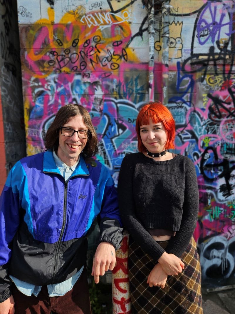 Fugitive Bubble’s Kurt Stevens and Harley Moore, photo by Martin Douglas