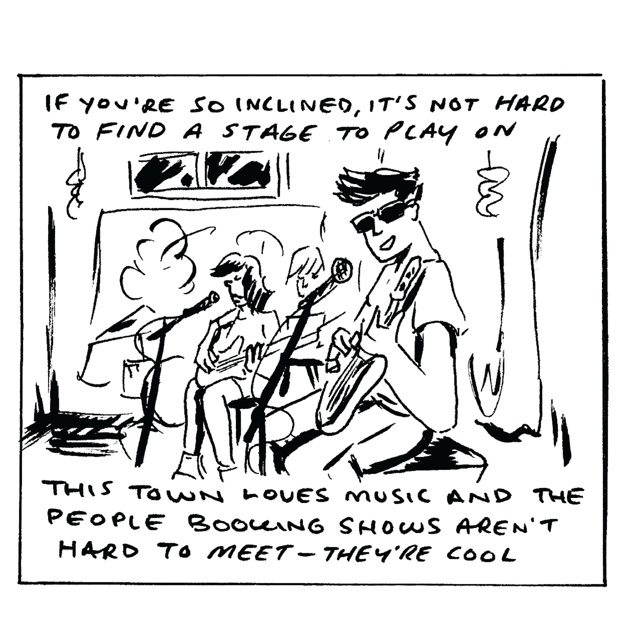 Who’s running the scene today, you might ask? Bookings, recordings, those making it happen right now in Athens include H.A.R.D. T.A.C.K., Dosed By An Angel, Most Known Unknown, Indecent Artistry, Attaboy