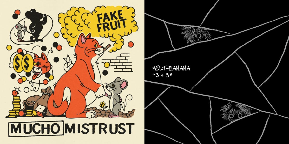 punk this week podcast 01: fake fruit & melt-banana