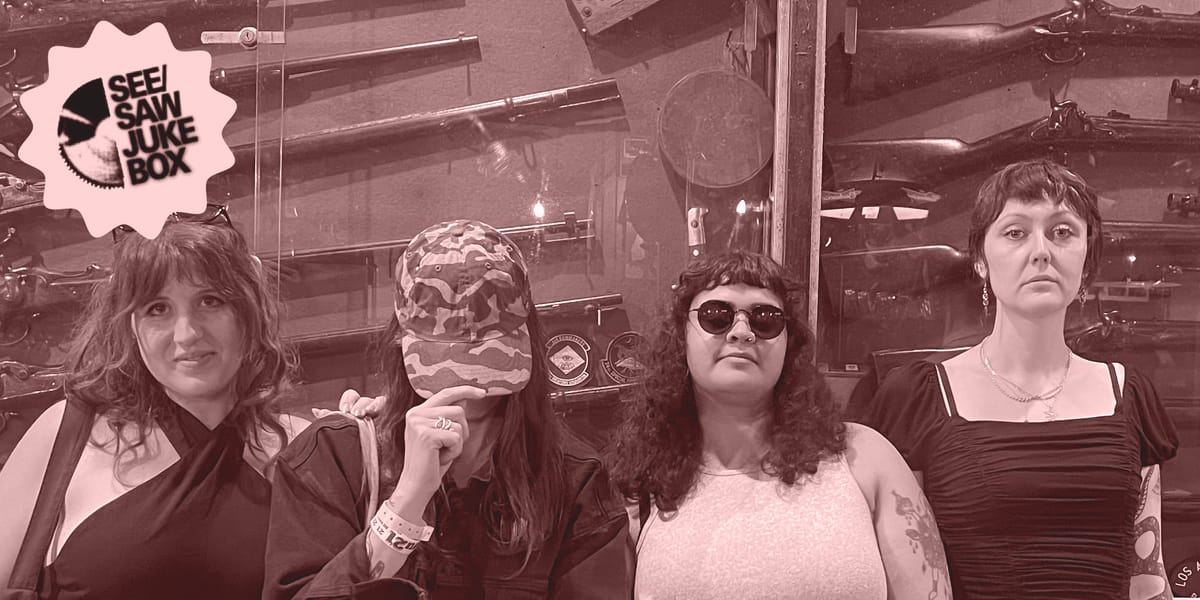 see/saw jukebox graphic by Tyler Nickell, Eraser photo by Evan Minsker